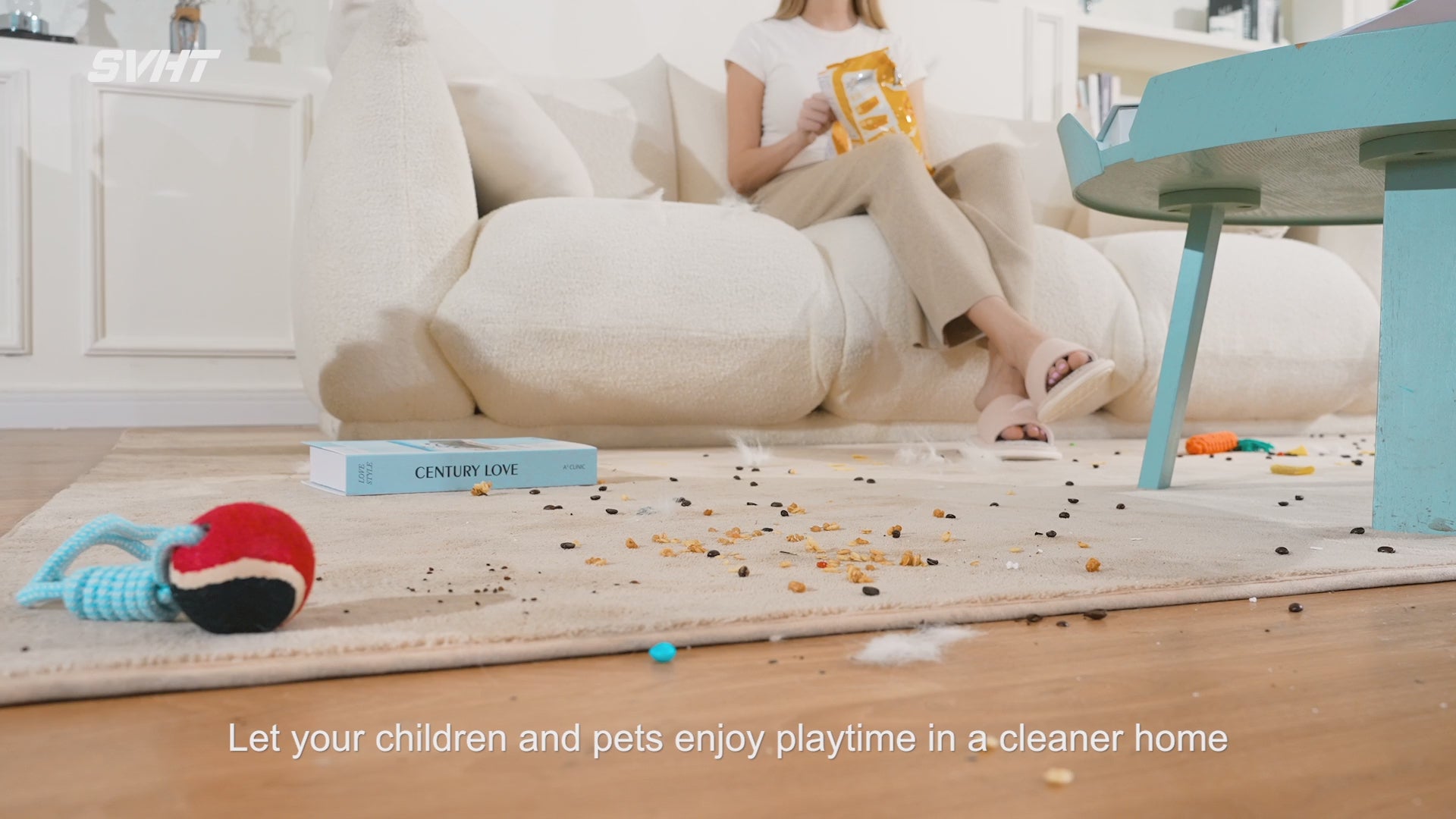 Load video: V15 Cordless Vacuum Using Video